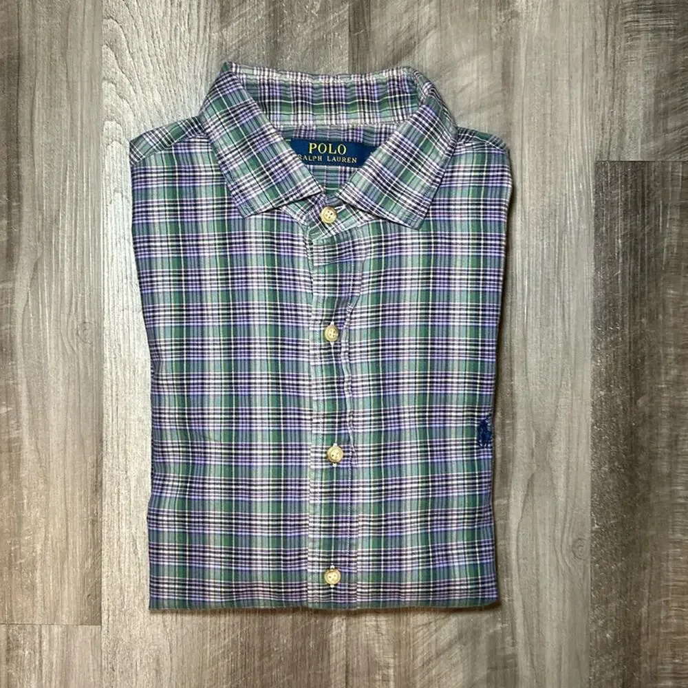 Polo Ralph Lauren Long Sleeve Button Down - Large